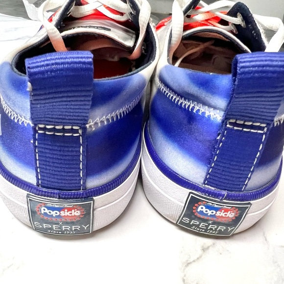 Sperry x Popsicle Crest Vibe Firecracker Blue Sneakers Women Size 8.5 - STS86986 - Picture 8 of 12